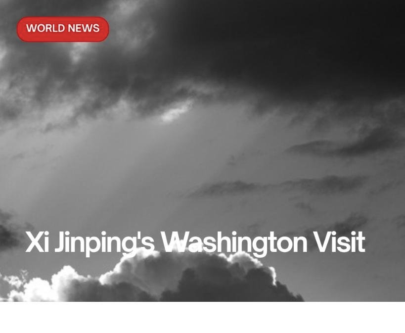 Xi Jinping Washington state visit 2026