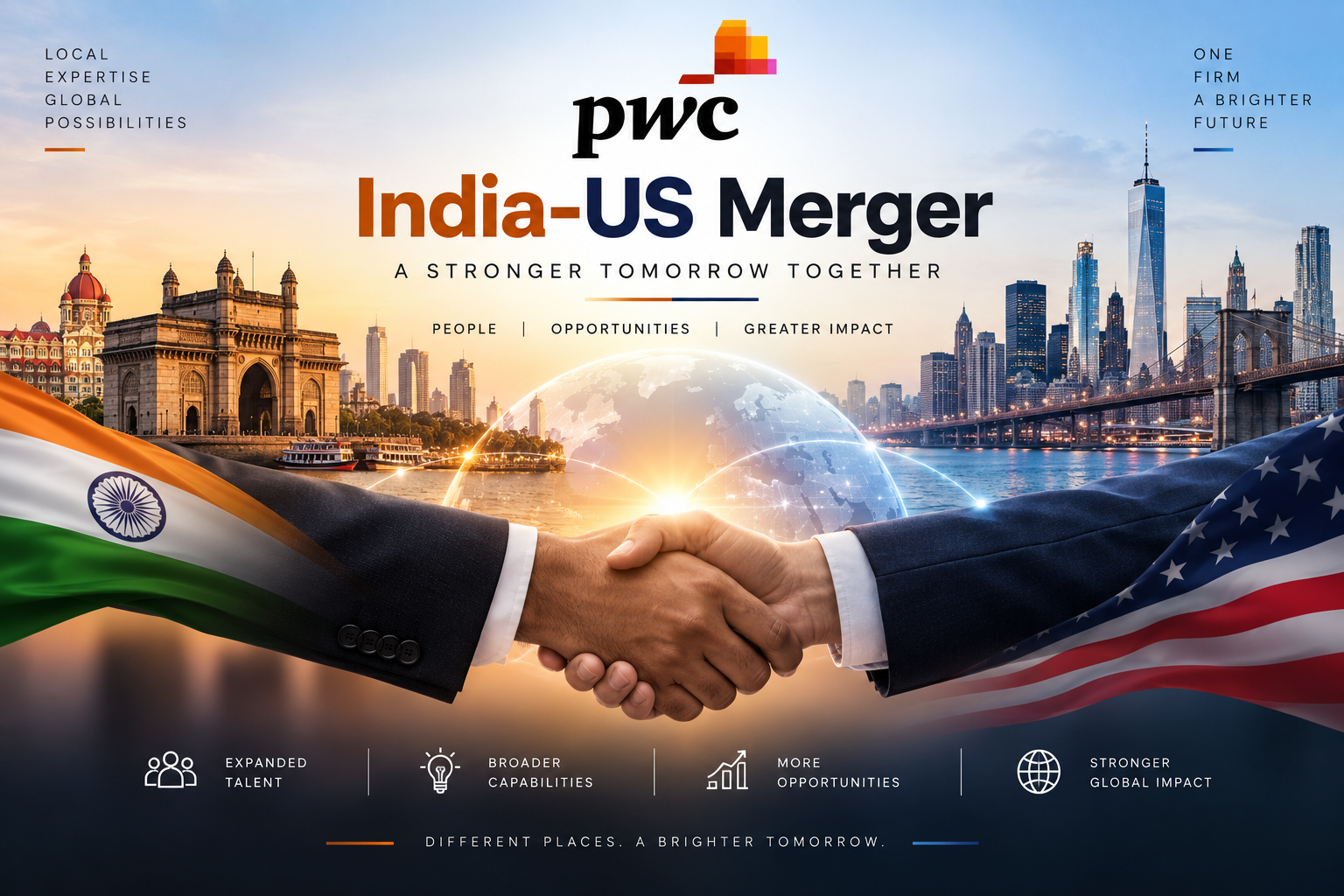 PwC India-US Merger: Inside the 40,000-Employee Consulting Restructuring