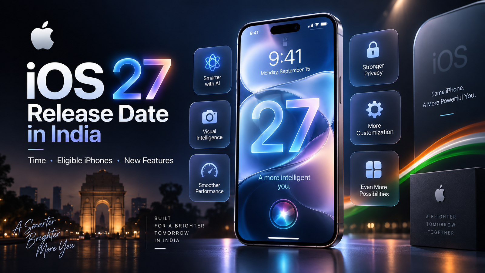 iOS 27 Release Date in India: Time, Eligible iPhones & New Features