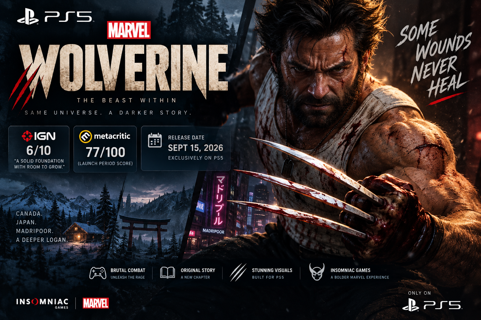Marvel’s Wolverine PS5 Review: IGN Score, Metacritic, Release Date & Gameplay